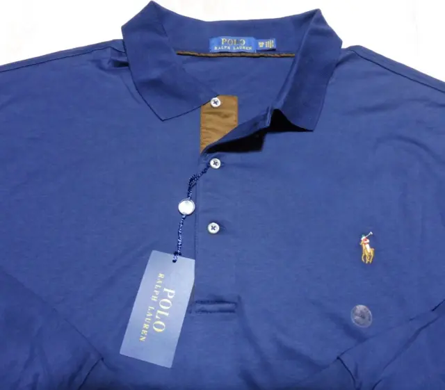 Polo by Ralph Lauren, Shirts, Polo Ralph Lauren Men Linen Silk Button Up  Shirt Size 3xb 3xl Navy Short Sleeve