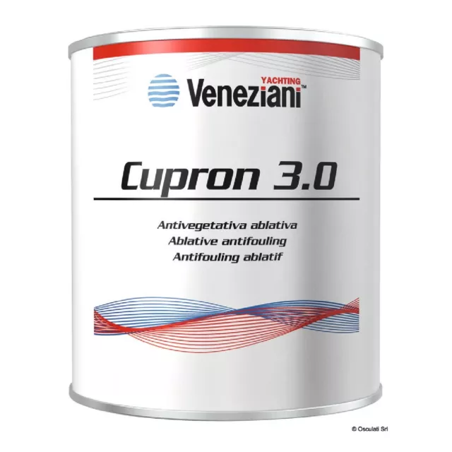 Veneziani Antivegetativa Cupron 3.0 nera 2,5 lt 65.006.14