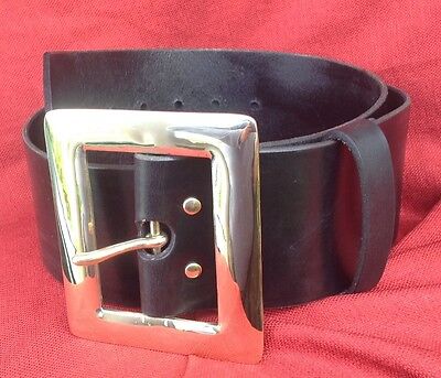 4" Buckle and/or Belt HIGH Quality Solid Brass for Santa Rennie Pirate SCA LARP