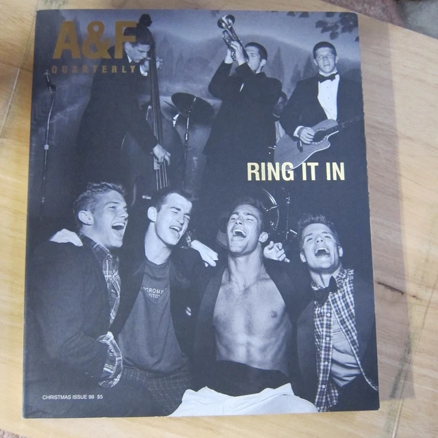 ABERCROMBIE & FITCH Christmas 2003 A&F Quarterly Bruce Weber