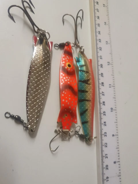 3x TOP QUALITÄT, ALTE SCHULE ABU GARCIA-TOBY-LACHS, BASS, HECHT ANGELLÖFFEL KÖDER