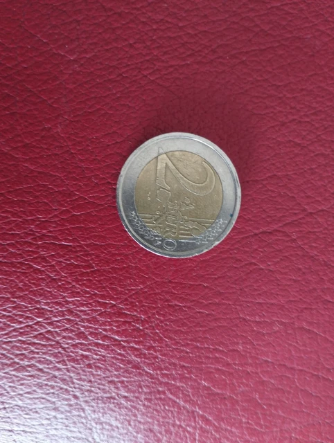 pièce de 2 euros rare 2002 dante alighieri