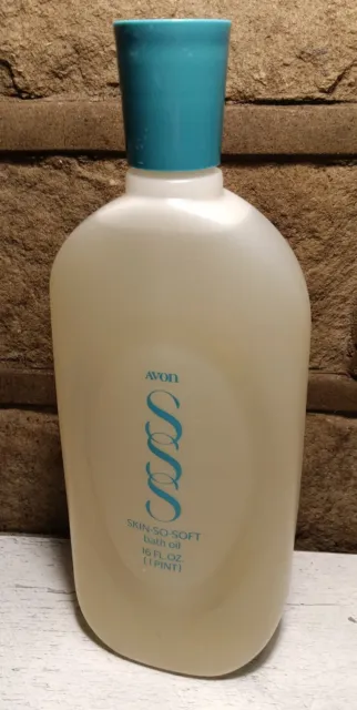 De colección Nuevo Sellado 1987 Piel Avon So Suave Original 16 oz Aceite de Baño SIN Spray
