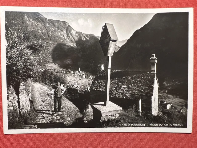 Cartolina - Varzo ( Ossola ) - Incanto Autunnale - 1937