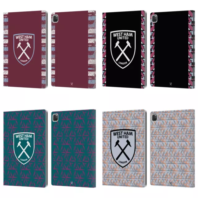 Official West Ham United FC Hammer Marque Kit Leather Book 