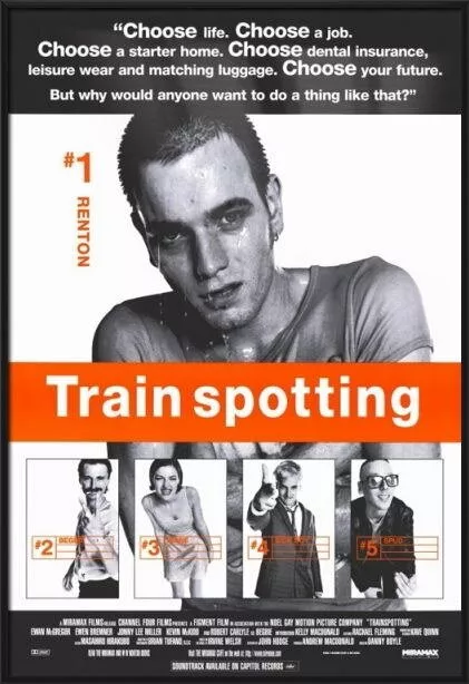 92533 TRAINSPOTTING MOVIE Decor Wall Print Poster