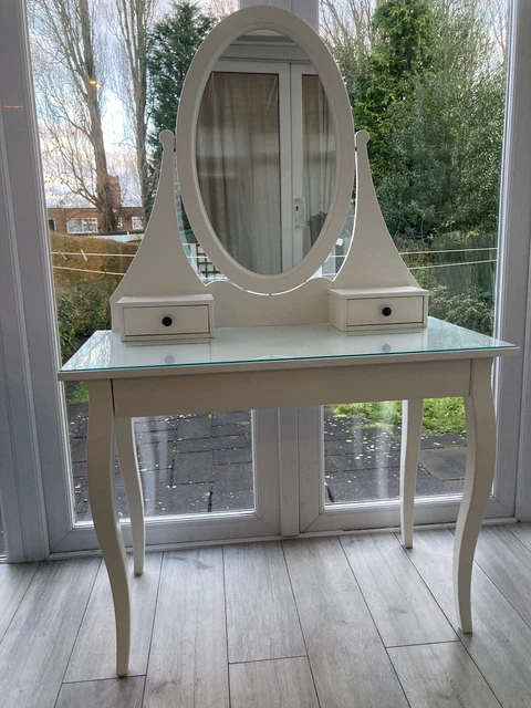 Ikea hemnes dressing table with mirror discount
