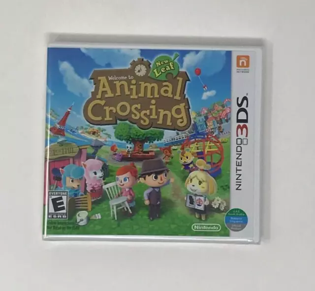 Animal Crossing New Leaf Nintendo 3DS Brand New & Factory Sealed!