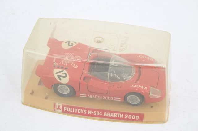 MEBETOYS HOTWEELS ITALIE Ref 6624 Fiat Abarth 3000 Tres Bon Etat D
