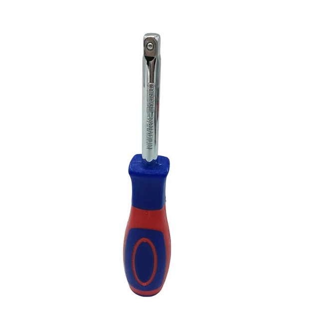 Piccola asta quadrata 1/4 di pollice 6,3 mm con manico rotante foro coda doppio uso wre*jy