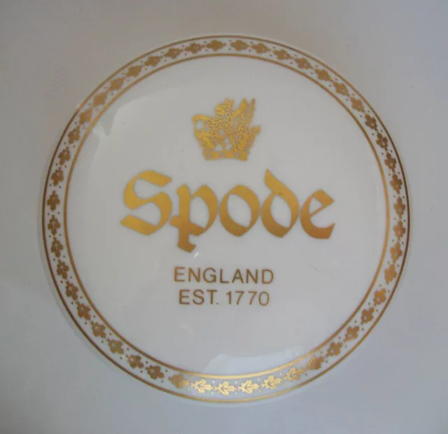 SPODE - Covered Bon Bon Dish - Limited Edition #24/250 - Original Box - 1979 3