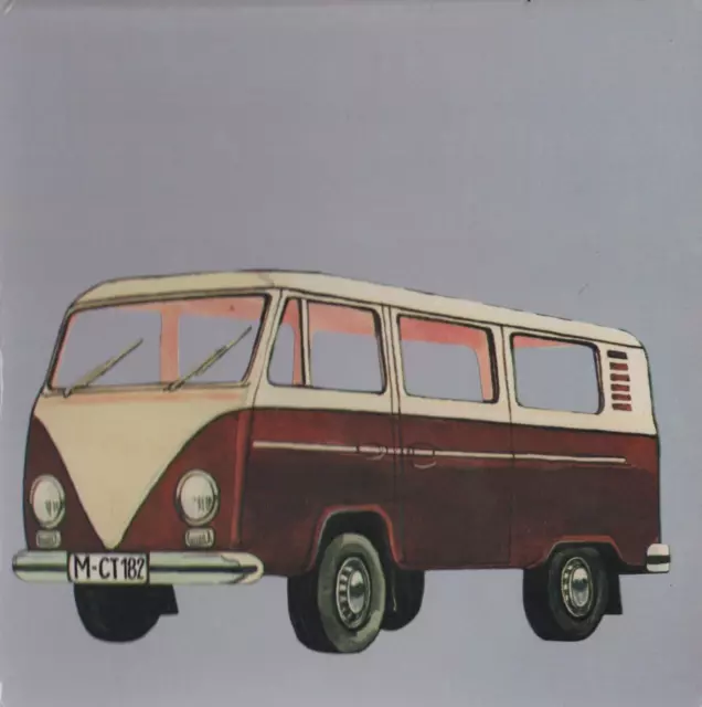 "Fahrzeuge" schönes altes Bilderbuch 1979 VW Bus Rotes Kreuz Feuerwehr EA