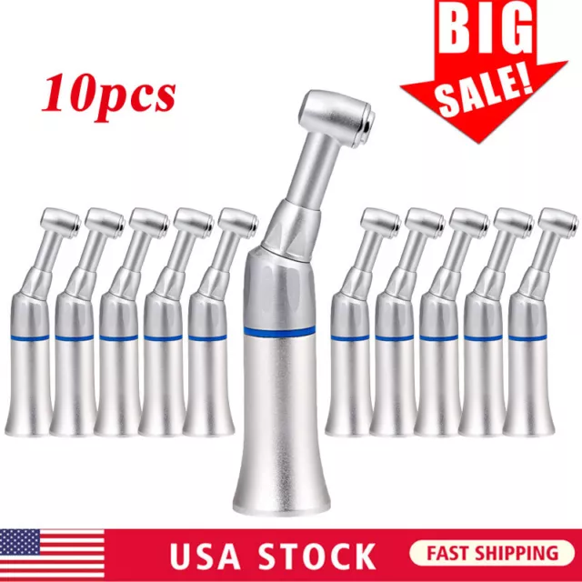 NSK Style Dental Slow Low Speed Handpiece Contra Angle Push Button Head E-type