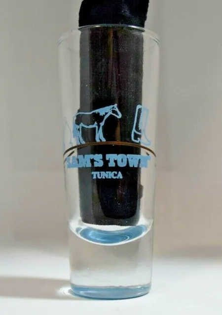Sams Town Tunica Shot Glass Travel Souvenir