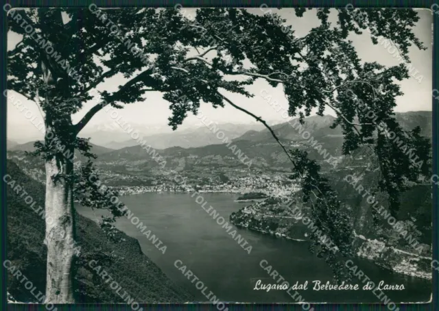 Como Lanzo d'Intelvi Lugano Lago di Foto FG cartolina KB3274
