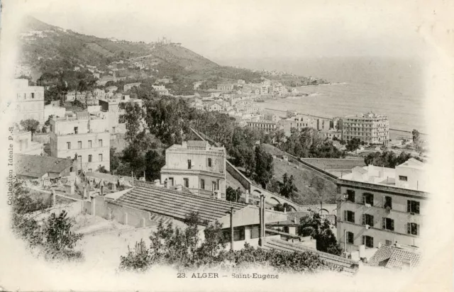 Postcard / Carte Postale Algerie / Alger Sainte Eugene + Cachet