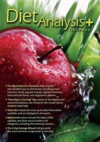 Diet Analysis Plus 8.0 Windows/Macintosh CD-ROM (Basic Concepts in Health Series