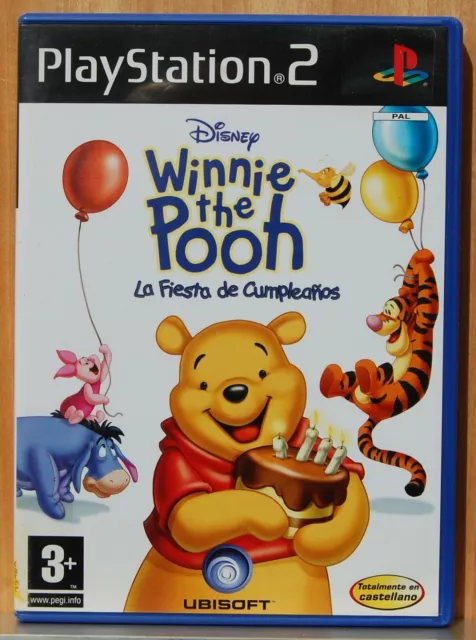 Winnie The Pooh La Fiesta De Cumpleaños - Playstation 2 - Pal España - Completo