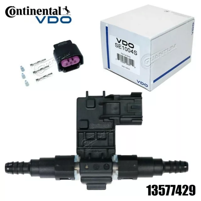 GENUINE Continental/ VDO GM Flex Fuel Sensor +Barb Fittings +Terminal 13577429