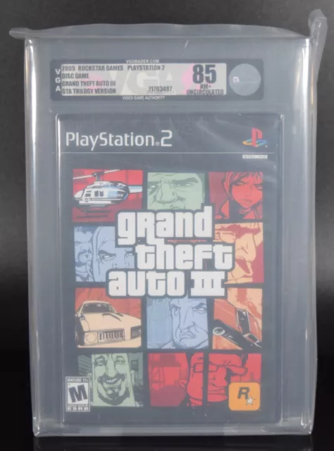 PS2 Playstation 2 GRAND THEFT AUTO: SAN ANDREAS WATA 9.6 Factory Sealed A++