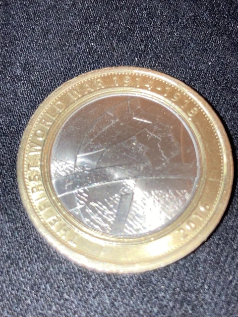 RARE 2 POUND Coin The First World War 1914 1918 2016 Edition Rare EUR rare-2-pound-coin-the-first-world-war-1914-1918-2016-edition-rare-eur