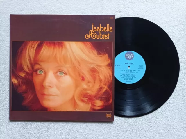 LP 33T ISABELLE AUBRET "Isabelle Aubret" DISQUES MEYS 30.016 FRANCE 1973 VG+ -