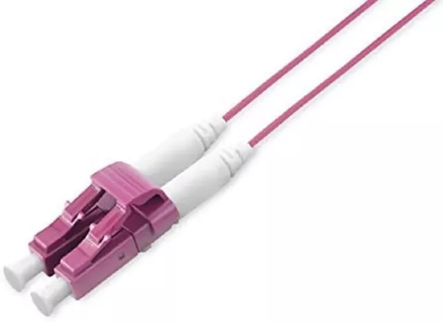 DIGITUS LWL Slim-Line Patch Cable OM4 – 5 m LC to LC – LSZH – Duplex (US IMPORT)