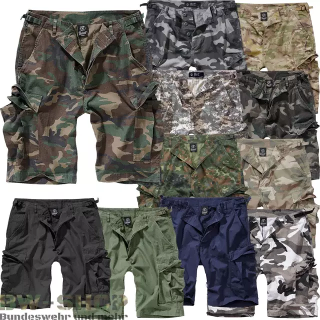 Brandit Us Bdu Ripstop Shorts Army Bermuda Cargo Short Armee Kurze Hose Outdoor