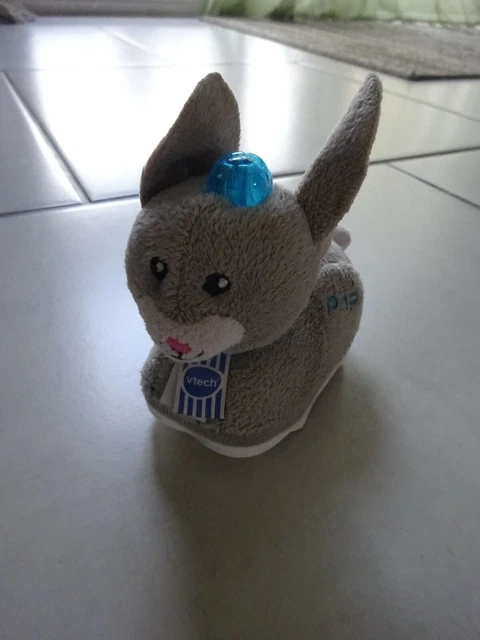 PINPIN LE LAPIN animal tout doux INTERACTIF TUT TUT BOLIDE ANIMO V