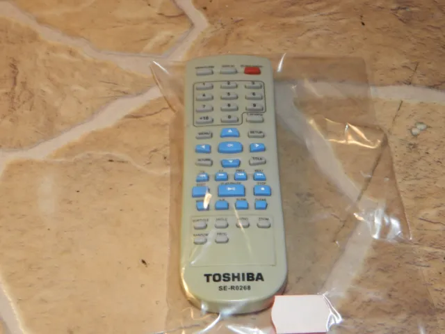 ORIGINAL TOSHIBA SE-R0268 Fernbedienung FÜR DVD PLAYER