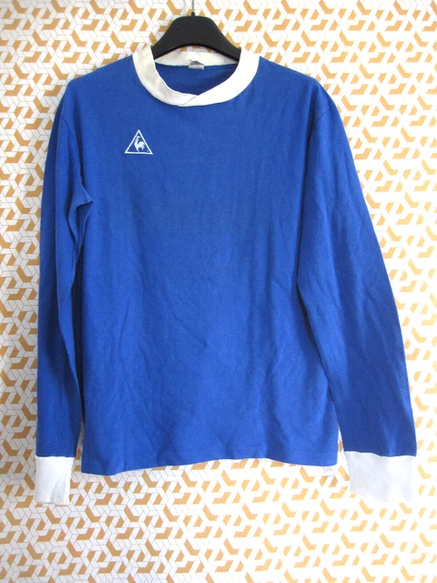 Maillot Le Coq Sportif Calberson Vintage - Porté, Taille L, Numéro 6, Coupe De France