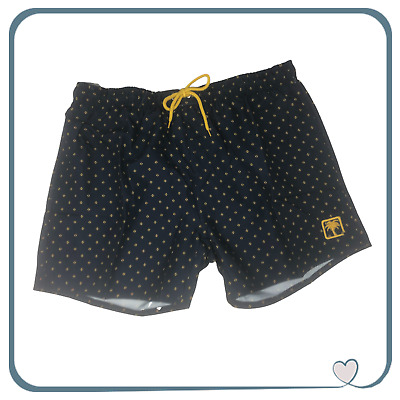 Siswong Costume da Bagno Uomo Pantaloncino Calzoncini da Bagno Grandi Dimensioni Pantaloncini da Spiaggia Costumi da Mare Angolo Piatto Asciugatura Rapida Boxer Nuoto Surf Calzoncini 