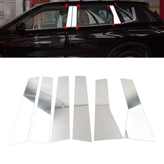 Kit Carrosserie Moulure Jupe Latérale Pour Mitsubishi Outlander 2022-2024 - Blanc Diamant - Installation Facile