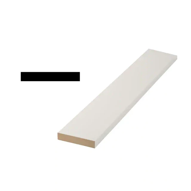 1X4 11/16 In. X 3-1/2 In. X 96 In. Pine Primed Finger-Jointed S4S Moulding Board