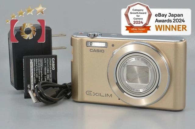 CASIO　EXILIM　EX-ZS190 CASIO EX-ZS190 GD Digital Camera Exilim Gold Wide-Angle 24mm