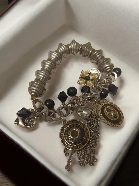 Bracelet Vintage Fantaisie Ancien - Bijou Rétro Original - Pour Collectionneur - Occasion Bon état