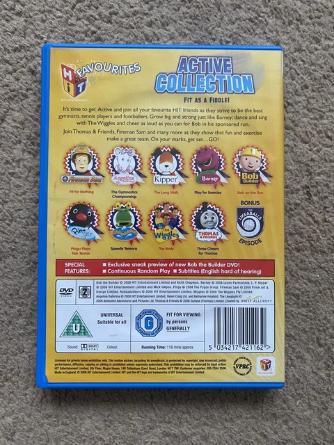 HIT FAVOURITES: ACTIVE Collection DVD (2008) - Barney, The Wiggles ...