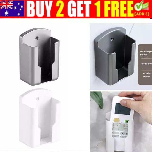 1PC Air Conditioner Remote Control Holder Wall Mounted Box Storage Replace New