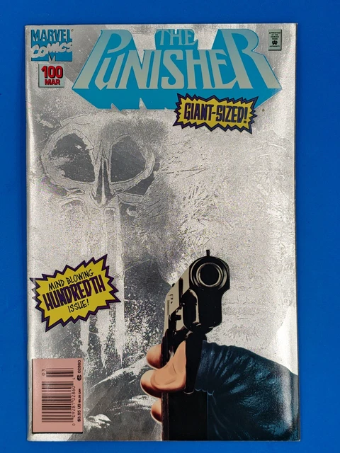 Marvel Comics The Punisher Giant Sized #100 Modern Age March 1995 Comic Book