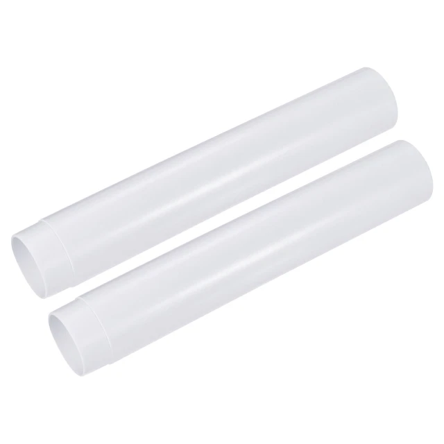 11" Drainage Tuyau, 2 Set Cuisine Évier Tubulaire Rinçage Réservoir Tuyau Blanc