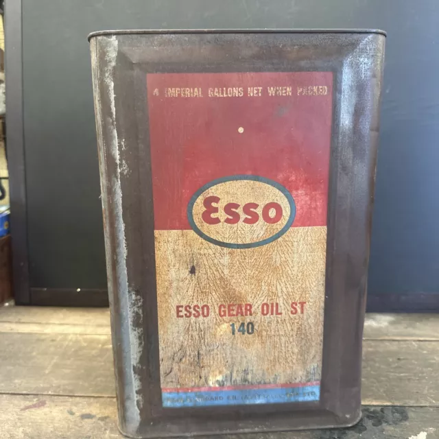 Esso Gear Oil 4 Imperial Gallons Drum