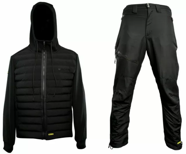 RidgeMonkey APEarel Dropback schwere Jacke oder Hose schwarz alle Größen