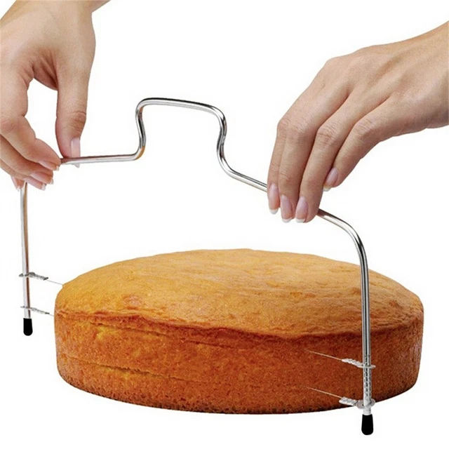 Tagliatorte livellatore divisore pane cucina leggero argento professionale