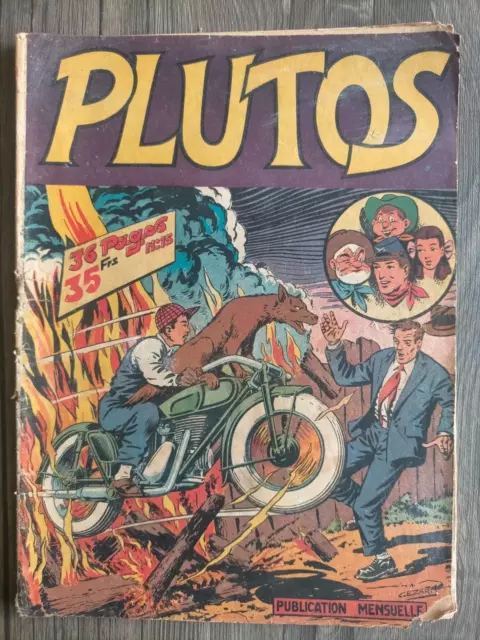 bd PLUTOS n° 15   LUG 11/1951 couverture CEZARD