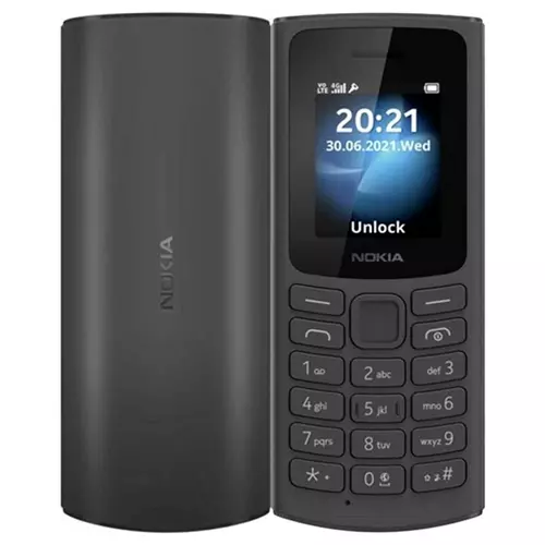 Nokia 105  - Black (Unlocked) Mobile Phone
