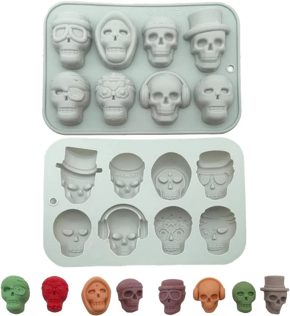 Stampo Per Cioccolato Dubai In Silicone - 2 Pezzi Extra Profondi Per Tavolette E Praline