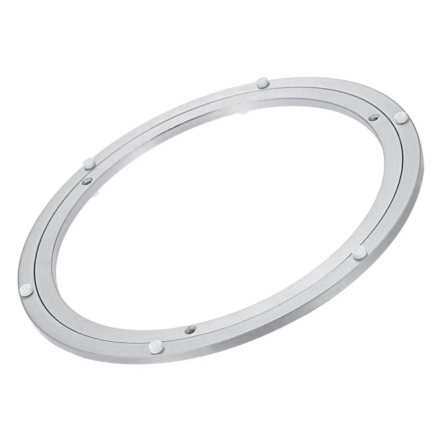11,8" Aluminio Giratorio Eslabón Soporte Lazy Susan Base Giratoria Placa
