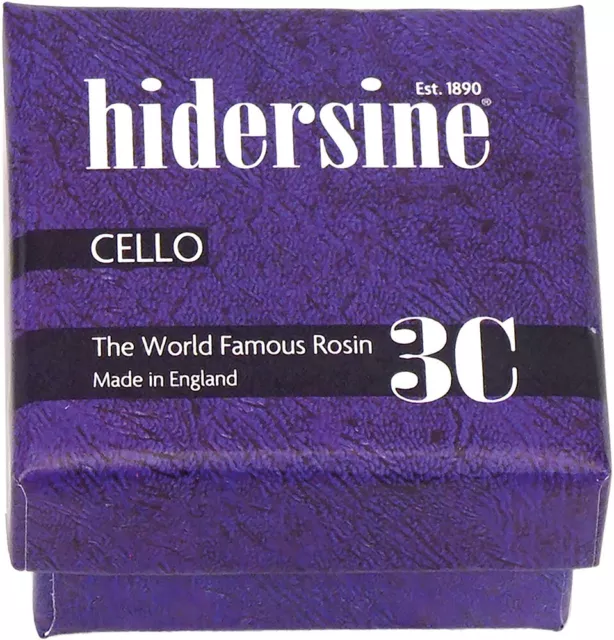 Hidersine Cello Rosin. Premium Calidad British Arco Rosin, De Hobgoblin Música