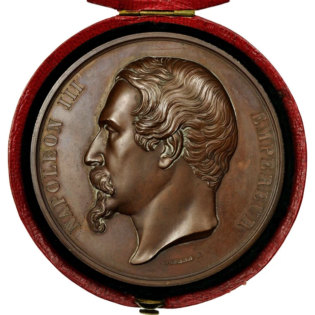 Médaille Napoléon 2015 – Adieux à La Garde Impériale – Cuivre Doré 70mm