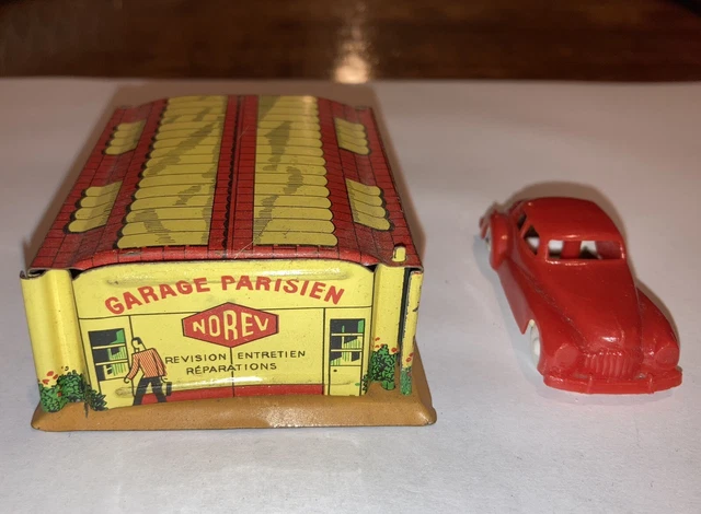 NOREV ANCIEN SUPERBE PETIT GARAGE EN TÔLE